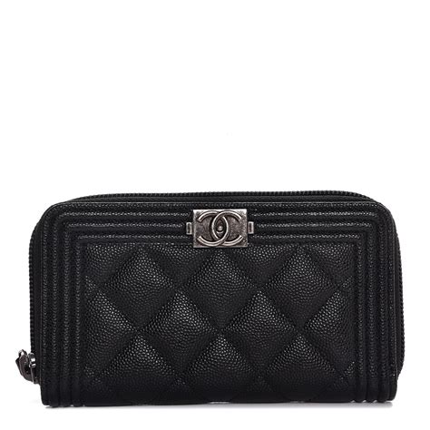 chanel 2 zipper wallet|chanel small zipper wallet.